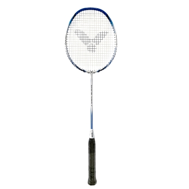 Victor Badmintonschläger Wavetec Magan 7 (grifflastig, mittel) weiss - besaitet -